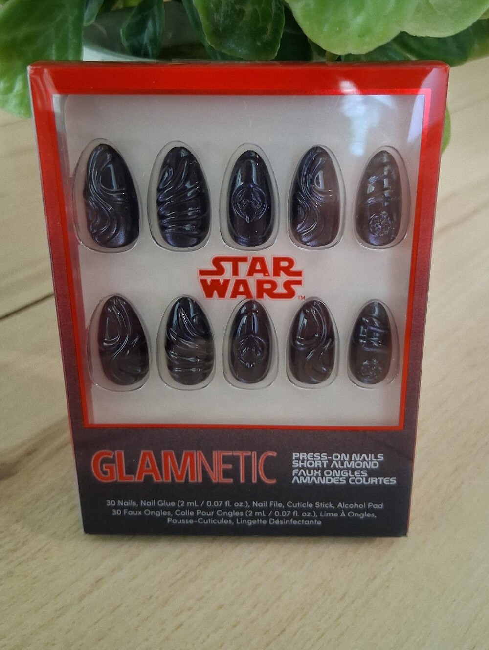 Glamnetic Press On Nails In Short Almond Star Wars Collection I Am Your Father
